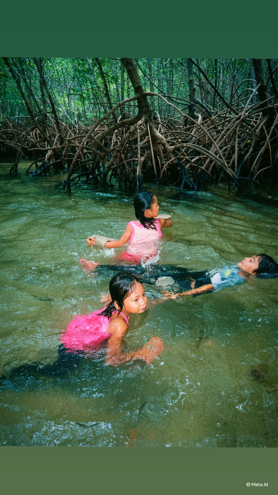 Clean water installation in Philippines community